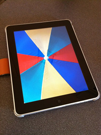 Customizable top view image