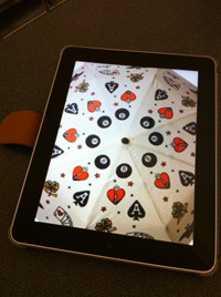 Customizable top view image