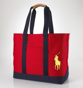 Big Pony Canvas Tote In Red, polo ralph lauren outlet,ralph lauren online,Outlet on Sale,Ralph Lauren Top Designer, Ralph Lauren New Trend, Ralph Lauren Large Collections