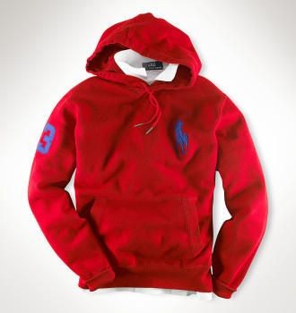 Men's Ralph Lauren Big Pony Fleece Hoodie in Red, polo ralph lauren for cheap,polo ralph lauren for sale,newest collection,Ralph Lauren-Men's Ralph Lauren-hoodies Top Designer, Ralph Lauren-Men's Ralph Lauren-hoodies New Trend, Ralph Lauren-Men's Ralph Lauren-hoodies Large Collections
