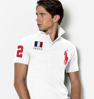 Ralph Lauren France Flag Polo White 1042, ralph lauren factory store,ralph and lauren,New Arrival,Ralph Lauren-Men's Ralph Lauren-Nation Flag Top Designer, Ralph Lauren-Men's Ralph Lauren-Nation Flag New Trend, Ralph Lauren-Men's Ralph Lauren-Nation Flag Large Collections