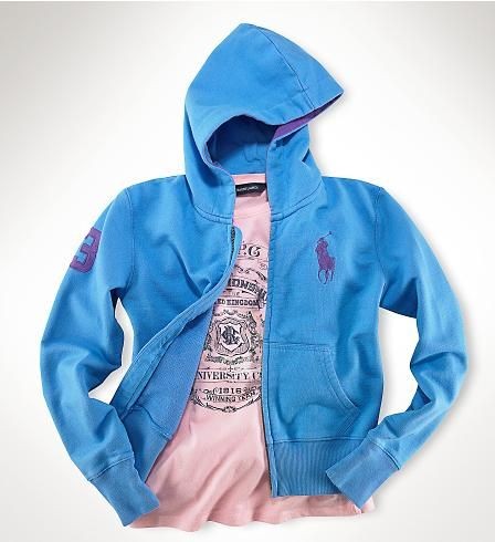 Women's Fleece Big Pony Zip Hoodie in Blue, polo ralph lauren outlet,ralph ralph lauren,No Sale Tax,Ralph Lauren-Women's Ralph Lauren-Hoodies Top Designer, Ralph Lauren-Women's Ralph Lauren-Hoodies New Trend, Ralph Lauren-Women's Ralph Lauren-Hoodies Large Collections