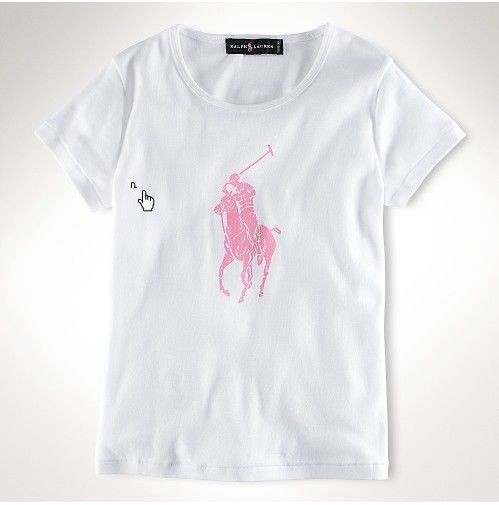 Women's RL Slim-Fit Pony Tee White, cheap ralph lauren polo,ralph lauren home,cheap prices,Ralph Lauren-Women's Ralph Lauren-Polo shirts Top Designer, Ralph Lauren-Women's Ralph Lauren-Polo shirts New Trend, Ralph Lauren-Women's Ralph Lauren-Polo shirts Large Collections