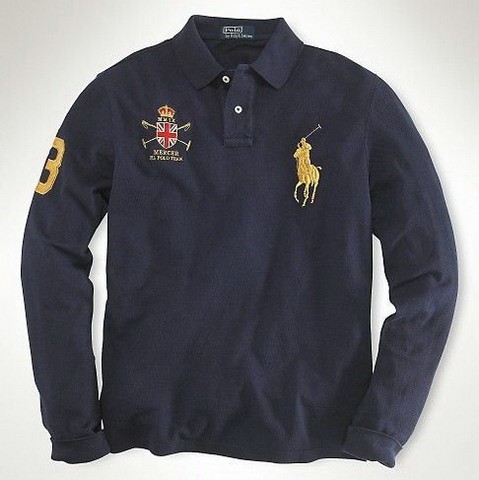 Men's Classic-Fit Big Pony Rugby in Dark Darkblue, ralph lauren on sale,ralph lauren polo t shirt,Top Designer Collections,Ralph Lauren-Men's Ralph Lauren-Long sleeve polos Top Designer, Ralph Lauren-Men's Ralph Lauren-Long sleeve polos New Trend, Ralph Lauren-Men's Ralph Lauren-Long sleeve polos Large Collections