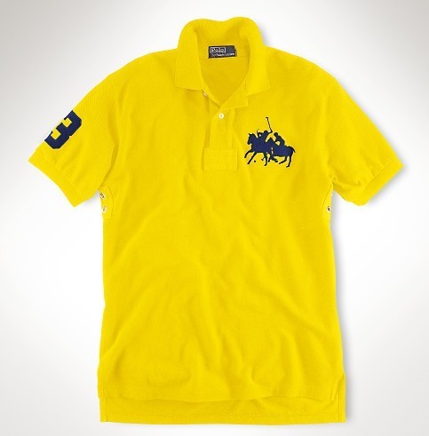 Ralph Lauren Men Custom-Fit Dual Match Polo Yellow/Navy Blue, ralph lauren polo cheap,ralph lauren sunglasses,New York,Ralph Lauren-Men's Ralph Lauren-Match Polo Top Designer, Ralph Lauren-Men's Ralph Lauren-Match Polo New Trend, Ralph Lauren-Men's Ralph Lauren-Match Polo Large Collections