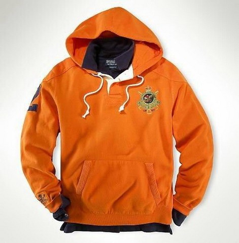 Men's Classic Ralph Lauren Fleece Hoodie in Orange, cheap polo ralph lauren,cheap ralph lauren polo,authorized dealers,Ralph Lauren-Men's Ralph Lauren-hoodies Top Designer, Ralph Lauren-Men's Ralph Lauren-hoodies New Trend, Ralph Lauren-Men's Ralph Lauren-hoodies Large Collections