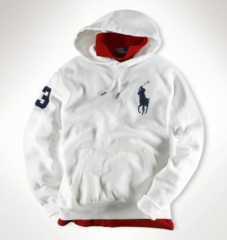 Men's Ralph Lauren Big Pony Fleece Hoodie in white, cheap polo ralph lauren,ralph lauren suit,popular stores,Ralph Lauren-Men's Ralph Lauren-hoodies Top Designer, Ralph Lauren-Men's Ralph Lauren-hoodies New Trend, Ralph Lauren-Men's Ralph Lauren-hoodies Large Collections