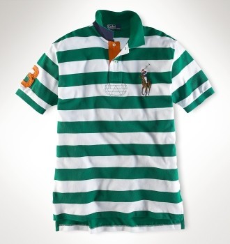 Men's Ralph Lauren Classic-Fit Big Pony Stripes Green&White, polo ralph lauren,polo ralph lauren factory,fabulous collection,Ralph Lauren-Men's Ralph Lauren-Striped Polo Shirts Top Designer, Ralph Lauren-Men's Ralph Lauren-Striped Polo Shirts New Trend, Ralph Lauren-Men's Ralph Lauren-Striped Polo Shirts Large Collections