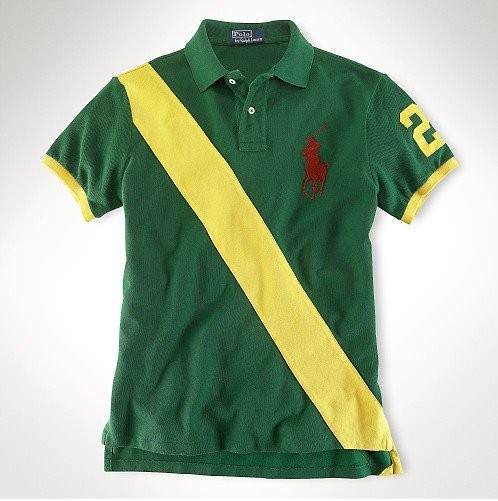Men's Ralph Lauren Classic-Fit Player Polo in Green/Yellow/Red, polo ralph lauren cheap,ralph lauren promo codes,Fantastic savings,Ralph Lauren-Men's Ralph Lauren-Crested Polo Top Designer, Ralph Lauren-Men's Ralph Lauren-Crested Polo New Trend, Ralph Lauren-Men's Ralph Lauren-Crested Polo Large Collections