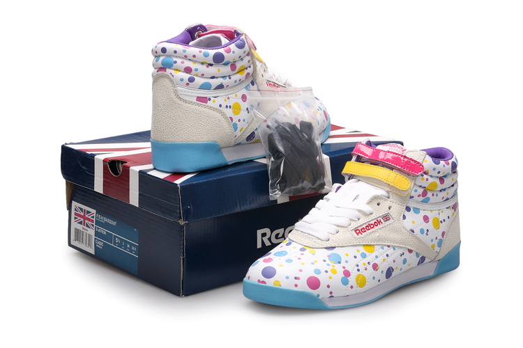 Reebok Freestyle Hi Ultralite Colorful Dot Women's,reebok answer iv,newest collection,Reebok-Reebok Freestyle Hi Ultralite Top Designer, Reebok-Reebok Freestyle Hi Ultralite New Trend, Reebok-Reebok Freestyle Hi Ultralite Large Collections