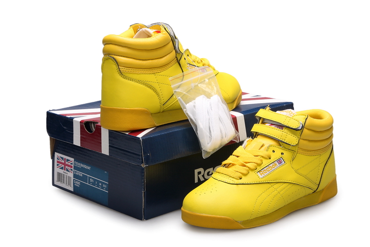Reebok Freestyle Hi Ultralite Women's Shoes Yellow,reebok workout low,Cheap Sale,Reebok Top Designer, Reebok New Trend, Reebok Large Collections