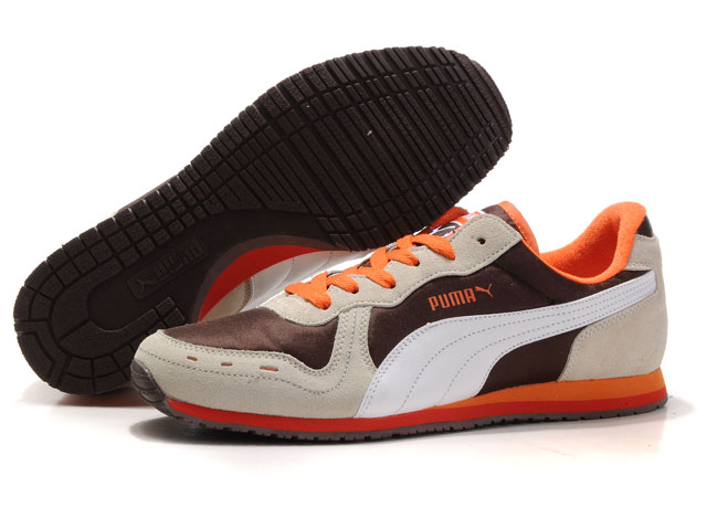 Puma Cabana Racer II LX Sneakers Brown/Beige/Orange,puma sandals,Most Fashionable Outlet,Puma-Women's-Women's Puma Basket Shoes Top Designer, Puma-Women's-Women's Puma Basket Shoes New Trend, Puma-Women's-Women's Puma Basket Shoes Large Collections