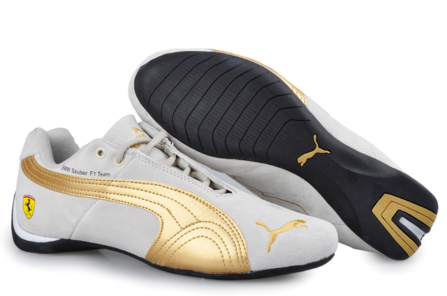 Puma BMW Shoes Grey/Gold,puma soccer cleats,USA Discount Online Sale,New Products : Ralph Lauren Discount New Collection, Officially Authorized Shop