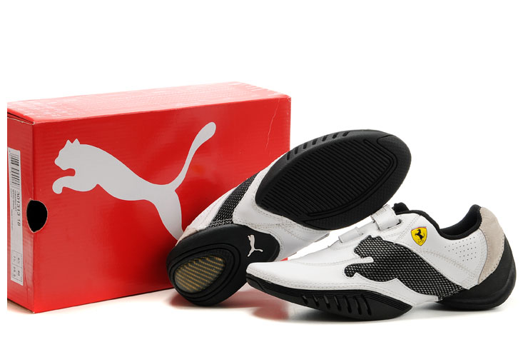 Puma Leather Ferrari Shoes WhiteBlackTan,puma for sale,reliable supplier,Puma-Mens Puma-Puma Ferrari Shoes Top Designer, Puma-Mens Puma-Puma Ferrari Shoes New Trend, Puma-Mens Puma-Puma Ferrari Shoes Large Collections