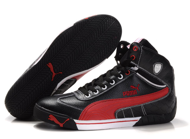Puma Schumacher Racing High Tops Shoes Black/Red,puma sport,attractive design,Puma-Women's Puma-Puma Schumacher shoes Top Designer, Puma-Women's Puma-Puma Schumacher shoes New Trend, Puma-Women's Puma-Puma Schumacher shoes Large Collections