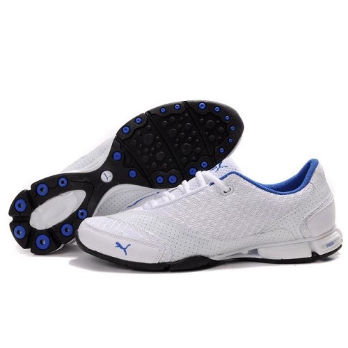 Men's Puma Running Shoes White Blue,puma trinomic,accessories,Puma-Puma Running Shoes Top Designer, Puma-Puma Running Shoes New Trend, Puma-Puma Running Shoes Large Collections