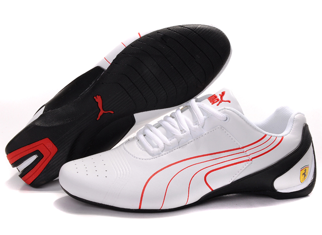 Men's Puma Repli Cat in White/Red/Black,puma socks,online leading retailer,-Mens Puma Repli Cat III Top Designer, -Mens Puma Repli Cat III New Trend, -Mens Puma Repli Cat III Large Collections