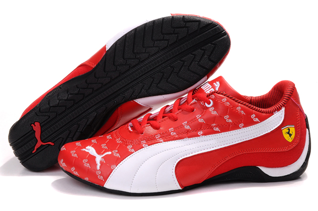 Men's Puma Ferrari in Red/White/Black,puma,Retailer,-Mens Puma Ferrari Shoes Top Designer, -Mens Puma Ferrari Shoes New Trend, -Mens Puma Ferrari Shoes Large Collections