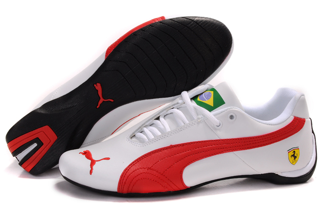 Mens Puma Brazil Edition in White/Red,puma coupon,world-wide renown,-Mens Puma Brazil Edition Top Designer, -Mens Puma Brazil Edition New Trend, -Mens Puma Brazil Edition Large Collections