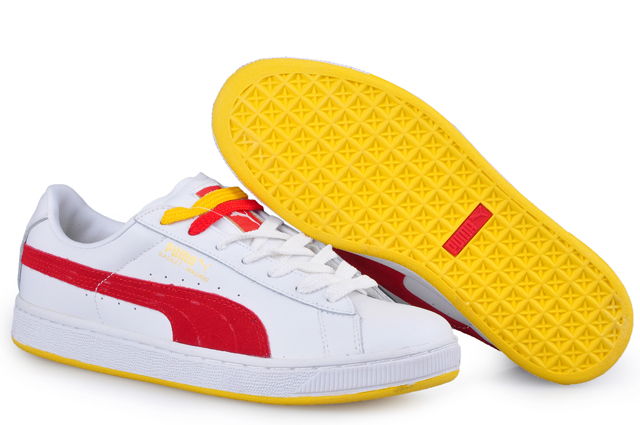 Puma Basket II Sneakers WhiteRedYellow,puma cabana,promo codes,-Mens Puma Basket Shoes Top Designer, -Mens Puma Basket Shoes New Trend, -Mens Puma Basket Shoes Large Collections