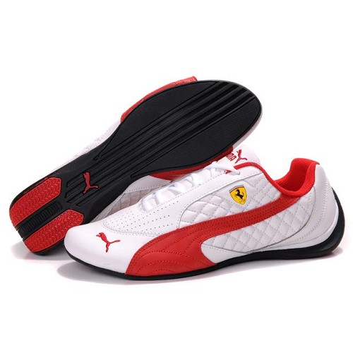 Women's Puma SF Pace Cat II In White-Red,puma online store,discount shop,-Women's Puma Pace Cat 691 Top Designer, -Women's Puma Pace Cat 691 New Trend, -Women's Puma Pace Cat 691 Large Collections
