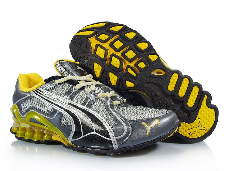2010 Puma Running Shoes in Silver/Black/Yellow,puma for sale,cheap prices,Puma-Puma Running Shoes Top Designer, Puma-Puma Running Shoes New Trend, Puma-Puma Running Shoes Large Collections