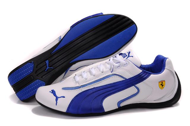 Men's Puma Ferrari in White/Blue/Black,puma hat,fabulous collection,-Mens Puma Ferrari Shoes Top Designer, -Mens Puma Ferrari Shoes New Trend, -Mens Puma Ferrari Shoes Large Collections