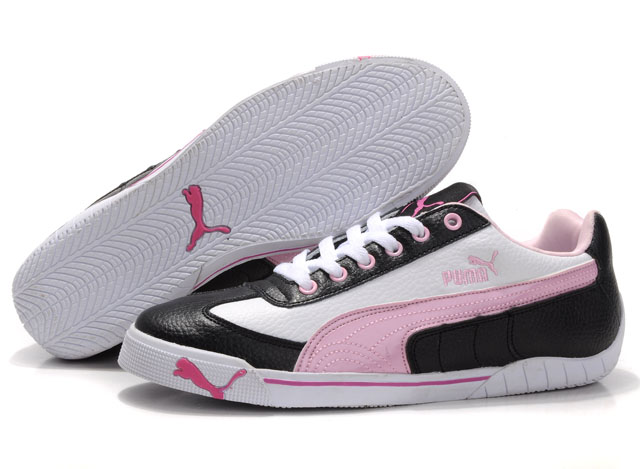 Puma Michael Schumacher Trainers Brown/White/Pink,puma girls,worldwide shipping,-Women's Puma Shoes Top Designer, -Women's Puma Shoes New Trend, -Women's Puma Shoes Large Collections