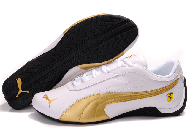 Men's Puma Drift Cat II Ferrari in White/Golden/Black,puma suede sale,reasonable sale price,Puma-Mens    Shoes-Mens Puma Drift Cat II Ferrari Top Designer, Puma-Mens    Shoes-Mens Puma Drift Cat II Ferrari New Trend, Puma-Mens    Shoes-Mens Puma Drift Cat II Ferrari Large Collections