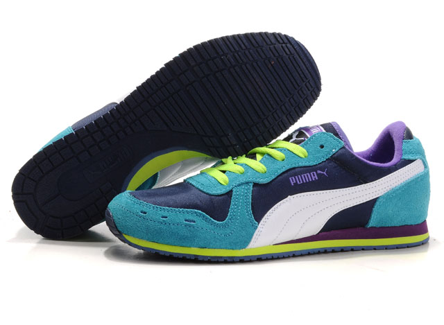 Puma Cabana Racer II LX Sneakers Navy/Green/White,puma shirts,largest collection,-Women's Puma Shoes Top Designer, -Women's Puma Shoes New Trend, -Women's Puma Shoes Large Collections