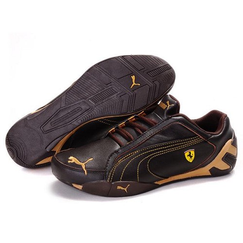 PUMA Tour Cat Lo Shoes In Chocolate-Golden,puma faas,beautiful in colors,-Mens Puma Tour Cat Lo L Top Designer, -Mens Puma Tour Cat Lo L New Trend, -Mens Puma Tour Cat Lo L Large Collections