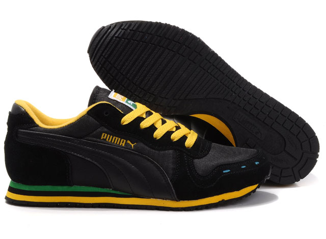 Puma Cabana Racer II LX Sneakers BlackYellow,puma for sale,In Stock,-Mens Puma Cabana Racer II LX Top Designer, -Mens Puma Cabana Racer II LX New Trend, -Mens Puma Cabana Racer II LX Large Collections
