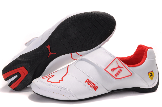 Men's Puma Baylee Future Cat II in White/Red,puma cricket bats,UK store,-Mens Puma Baylee Future Cat Top Designer, -Mens Puma Baylee Future Cat New Trend, -Mens Puma Baylee Future Cat Large Collections