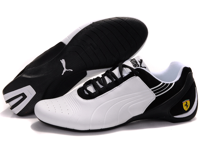 Mens Puma Repli Cat in White/Black,puma cleats,new collection,-Mens Puma Repli Cat III Top Designer, -Mens Puma Repli Cat III New Trend, -Mens Puma Repli Cat III Large Collections