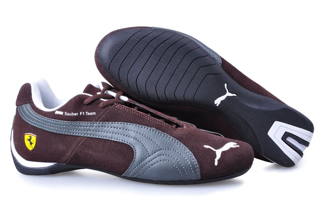 Puma BMW Shoes Brown/Silver/White,puma black label,Online,New Products : Ralph Lauren Discount New Collection, Officially Authorized Shop