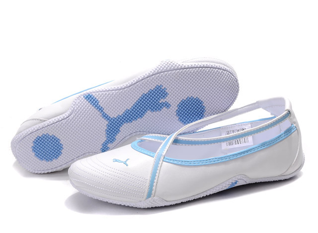 Puma Espera iii Dazzle Trainers White/Blue,puma shoes for,official online website,Puma Top Designer, Puma New Trend, Puma Large Collections