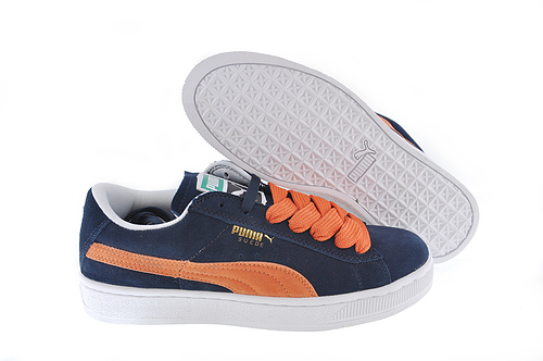 Women's Puma Suede Blue-orange,puma shorts,Online Store,-Women's Puma Suede shoes Top Designer, -Women's Puma Suede shoes New Trend, -Women's Puma Suede shoes Large Collections