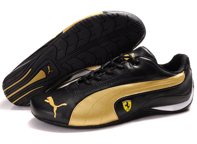 Men's Puma Ferrari in Black/Golden,puma racing shoes,famous brand,Puma-Mens   Shoes-Mens Puma Ferrari 910 Top Designer, Puma-Mens   Shoes-Mens Puma Ferrari 910 New Trend, Puma-Mens   Shoes-Mens Puma Ferrari 910 Large Collections