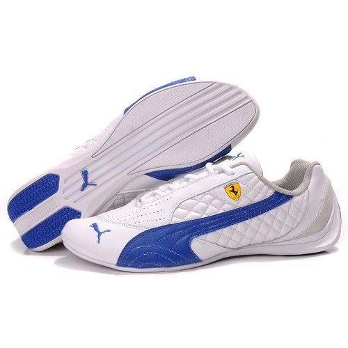 Women's Puma SF Pace Cat II In White-Royal Blue,puma soccer cleats,genuine,-Women's Puma Pace Cat 691 Top Designer, -Women's Puma Pace Cat 691 New Trend, -Women's Puma Pace Cat 691 Large Collections