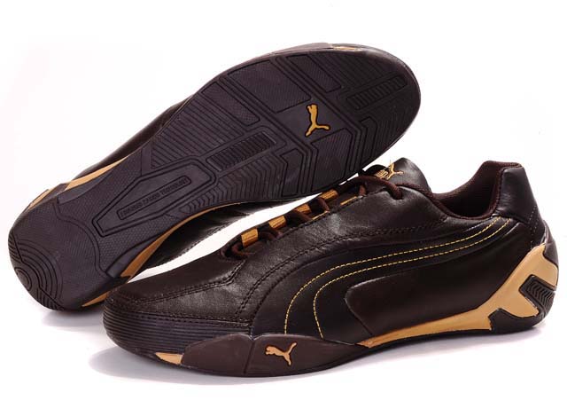 Women's Puma Tour Cat Lo L Brown/Yellow,puma slippers,Outlet on Sale,-Women's Puma Tour Cat Lo L Top Designer, -Women's Puma Tour Cat Lo L New Trend, -Women's Puma Tour Cat Lo L Large Collections