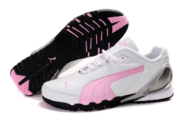 Puma New Style Grit Cat III Shoes White/Pink,puma tracksuit,USA official online shop,New Products : Ralph Lauren Discount New Collection, Officially Authorized Shop
