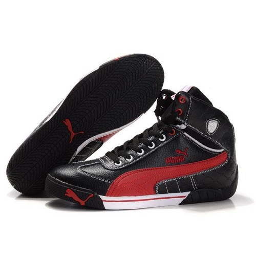 Puma Michael Schumacher High Tops Black Red,puma track jacket,complete in specifications,-Mens Puma High Tops Shoes Top Designer, -Mens Puma High Tops Shoes New Trend, -Mens Puma High Tops Shoes Large Collections