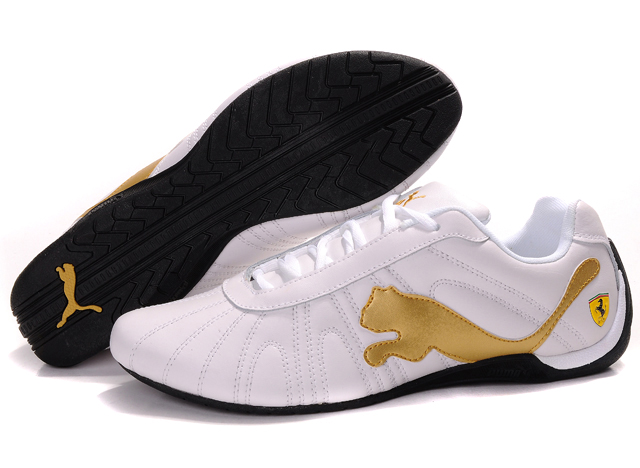 Men's Puma Speed Cat Big in White/Golden/Black,puma shoes,Various Colors,Puma-Mens    Shoes-Mens Puma Speed Cat Big Top Designer, Puma-Mens    Shoes-Mens Puma Speed Cat Big New Trend, Puma-Mens    Shoes-Mens Puma Speed Cat Big Large Collections