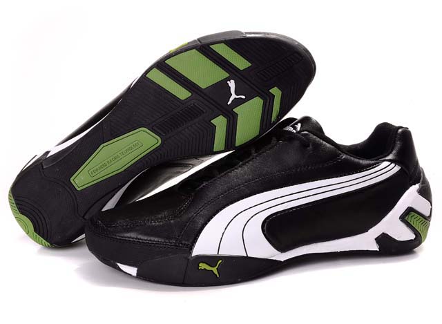 Mens Puma Tour Cat Lo L in Black/White/Green,puma first round,Buy Online,-Mens Puma Tour Cat Lo L Top Designer, -Mens Puma Tour Cat Lo L New Trend, -Mens Puma Tour Cat Lo L Large Collections