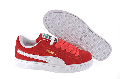 Women's Puma Suede Red-White,puma benecio,Top Brand Wholesale Online,-Women's Puma Suede shoes Top Designer, -Women's Puma Suede shoes New Trend, -Women's Puma Suede shoes Large Collections