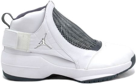 Air Jordan 19 White Chrome Flint Grey Black,discount jordans,jordan shoes online canada,ever-popular,-Air Jordan 19 Top Designer, -Air Jordan 19 New Trend, -Air Jordan 19 Large Collections