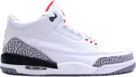 Air Jordan 3 Retro White Cement Grey Fire Red,jordans on sale,jordan shoes by number,premium selection,-Air Jordan 3 Top Designer, -Air Jordan 3 New Trend, -Air Jordan 3 Large Collections