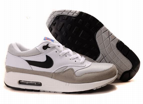 Nike Air Max 1 Mens White Grey Black White - Nike In Sale,nike roshe 2 flyknit,promo codes,Nike-Nike-Nike Air Max 1 Top Designer, Nike-Nike-Nike Air Max 1 New Trend, Nike-Nike-Nike Air Max 1 Large Collections