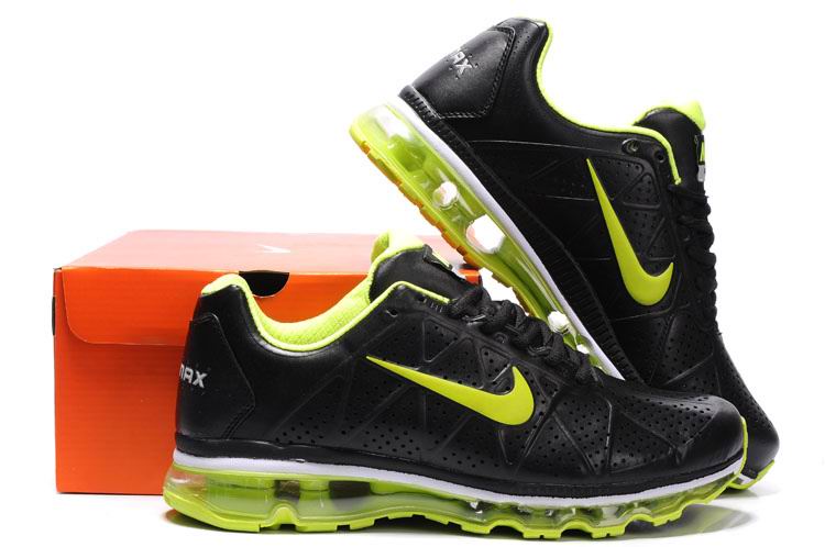 Nike Air Max 2012 Mens Black Leather Sole Lime Green - Nike Wholesale ,nike running shoes clearance,wholesale dealer,Nike-Nike-Nike Air Max 2012 Top Designer, Nike-Nike-Nike Air Max 2012 New Trend, Nike-Nike-Nike Air Max 2012 Large Collections