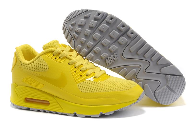 Nike Classic - Womens Nike Air Max 90 Hyperfuse PRM Yellow Light Grey,nike usa soccer jersey,officially authorized,-Womens Nike Air Max Top Designer, -Womens Nike Air Max New Trend, -Womens Nike Air Max Large Collections